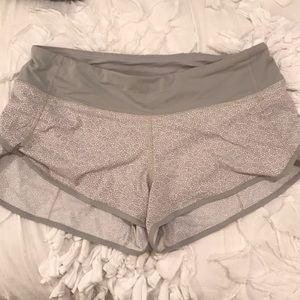 RARE NWOT lululemon speed shorts
